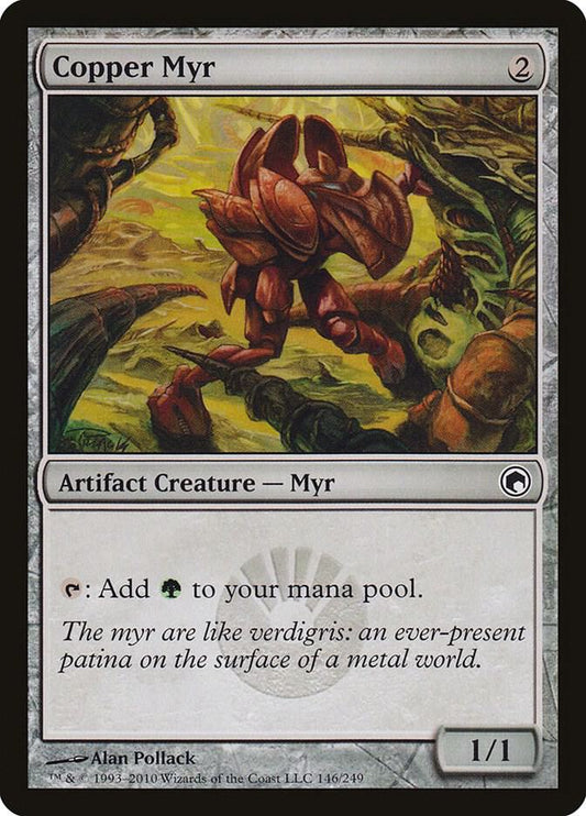 Copper Myr 146 Scars of Mirrodin MTG C NM