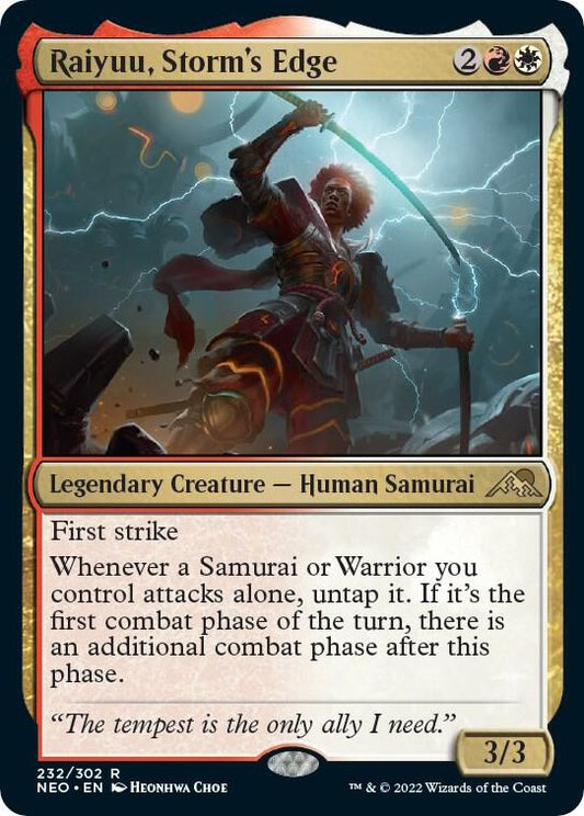 Raiyuu, Storm's Edge 232 Kamigawa: Neon Dynasty MTG R NM