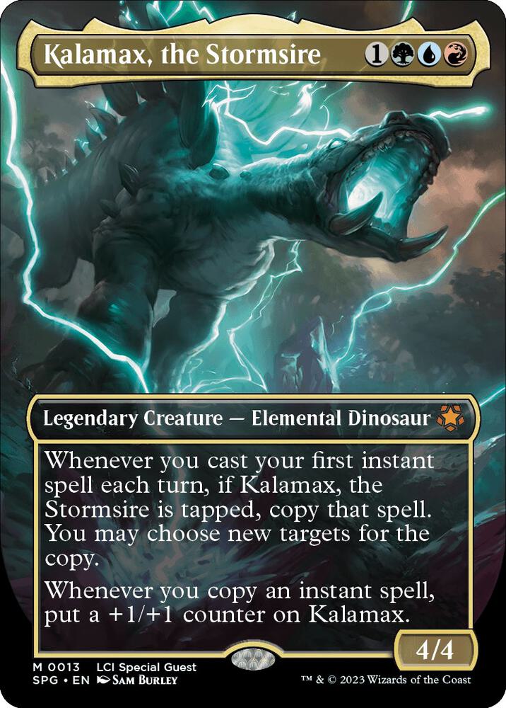 Kalamax, the Stormsire (Borderless) 13 Special Guests MTG Mythic NM