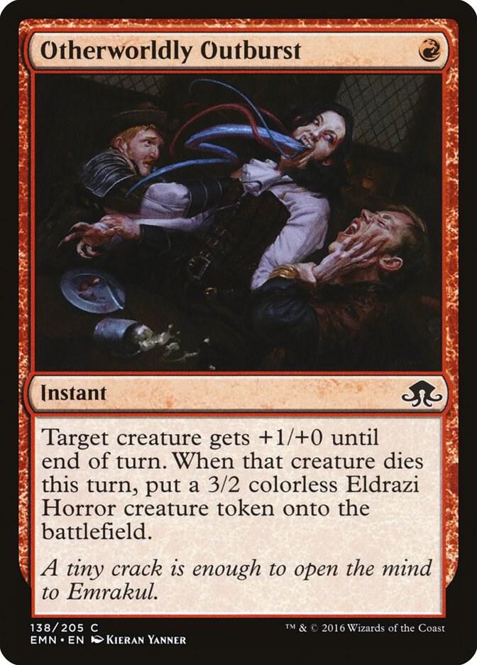 Otherworldly Outburst 138 Eldritch Moon MTG C NM