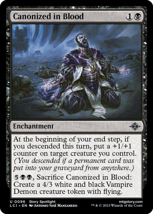 Canonized in Blood 96 The Lost Caverns of Ixalan MTG UC NM