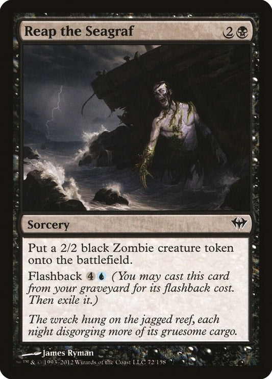 Reap the Seagraf 72 Dark Ascension MTG C LP
