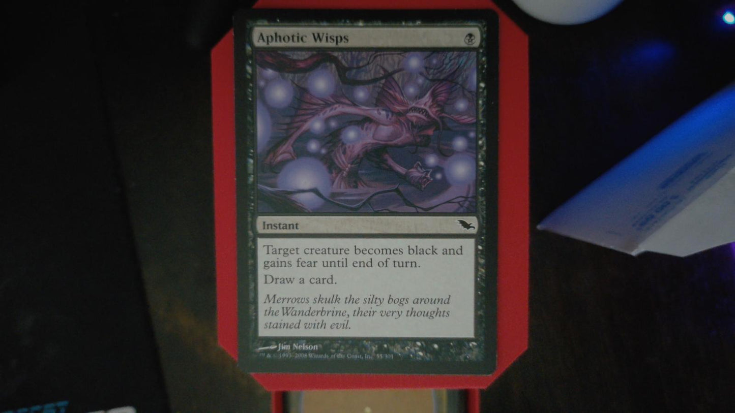 Aphotic Wisps 55 Shadowmoor MTG C LP