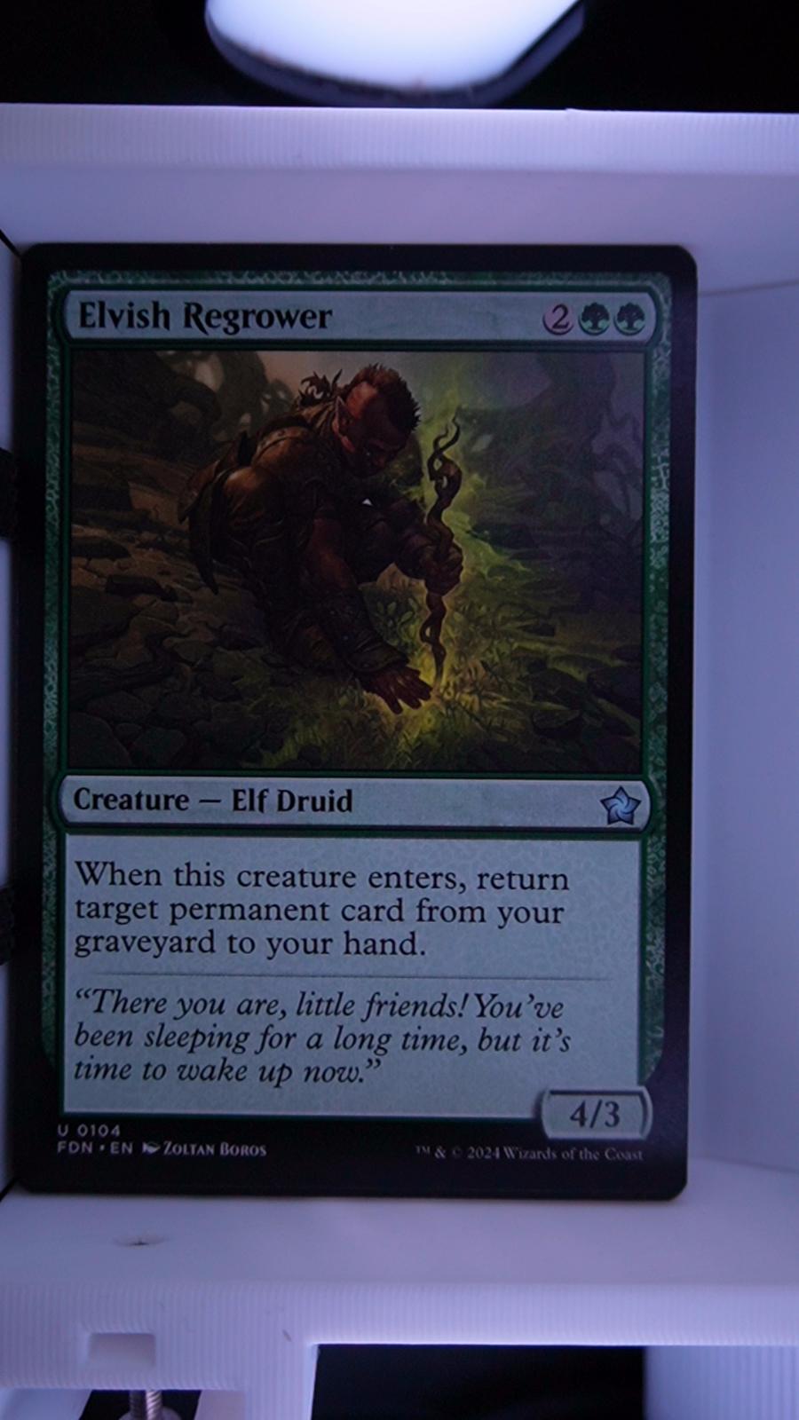 Elvish Regrower 104 Foundations MTG UC NM