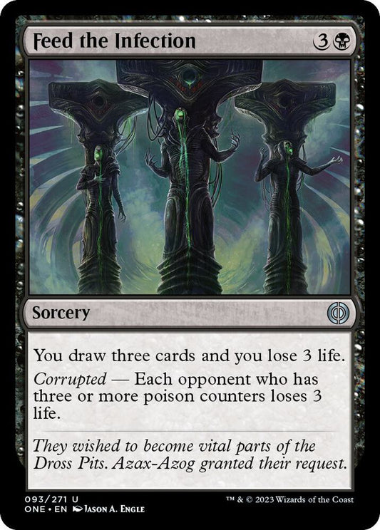 Feed the Infection 93 Phyrexia: All Will Be One MTG UC NM