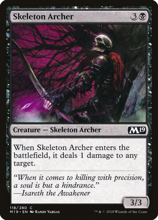 Skeleton Archer 118 Core Set 2019 MTG C NM