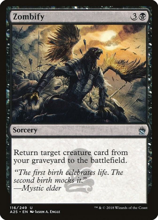 Zombify 116 Masters 25 MTG UC NM