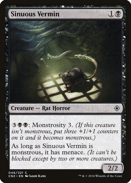 Sinuous Vermin 46 Conspiracy: Take the Crown MTG C LP