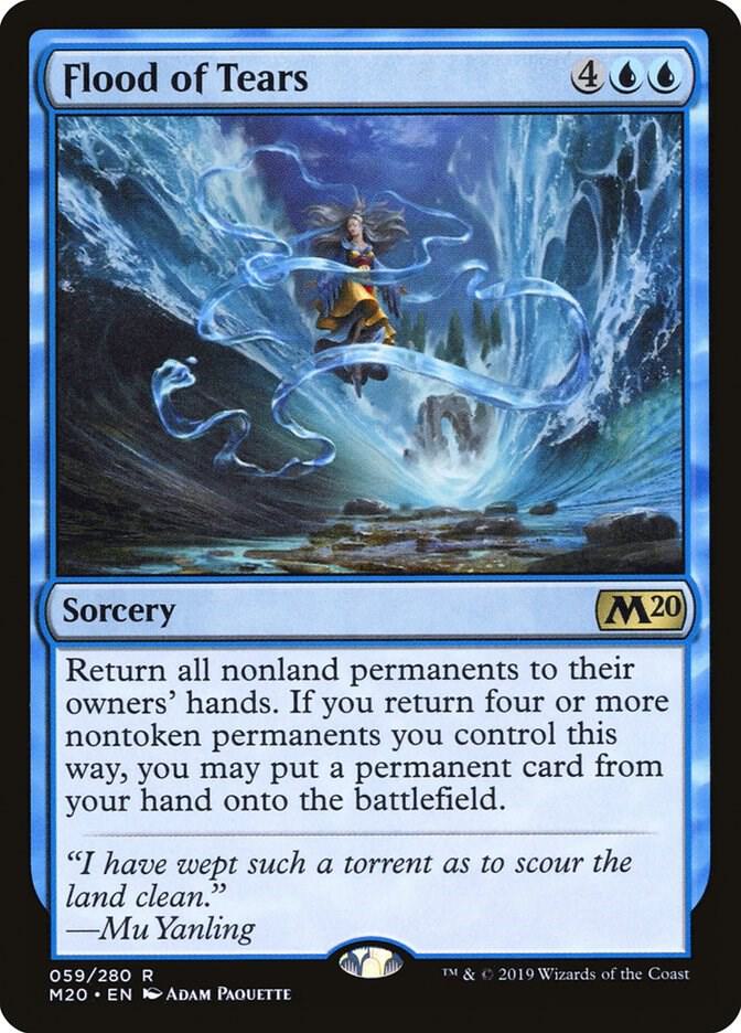 Flood of Tears 59 Core Set 2020 MTG R NM