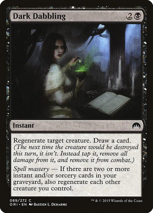 Dark Dabbling 89 Magic Origins MTG C LP