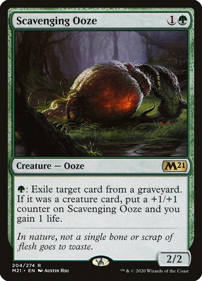 Scavenging Ooze 204 Core Set 2021 MTG R NM
