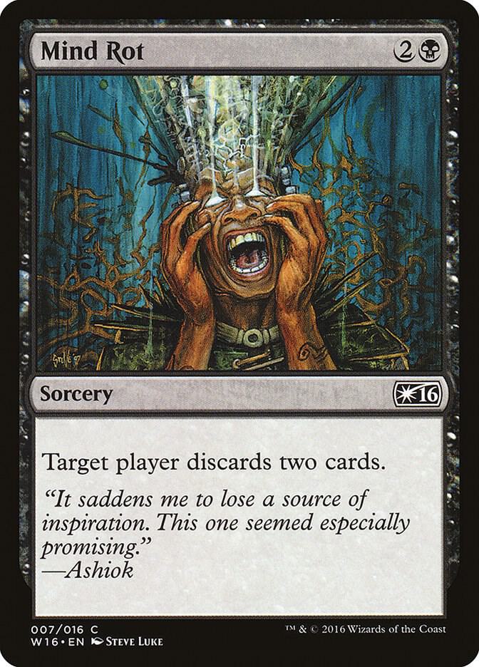 Mind Rot 7 Welcome Deck 2016 MTG C LP