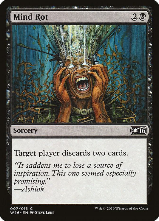 Mind Rot 7 Welcome Deck 2016 MTG C LP