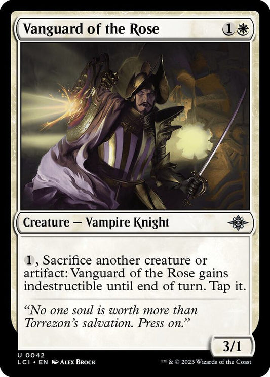 Vanguard of the Rose 42 The Lost Caverns of Ixalan MTG UC NM