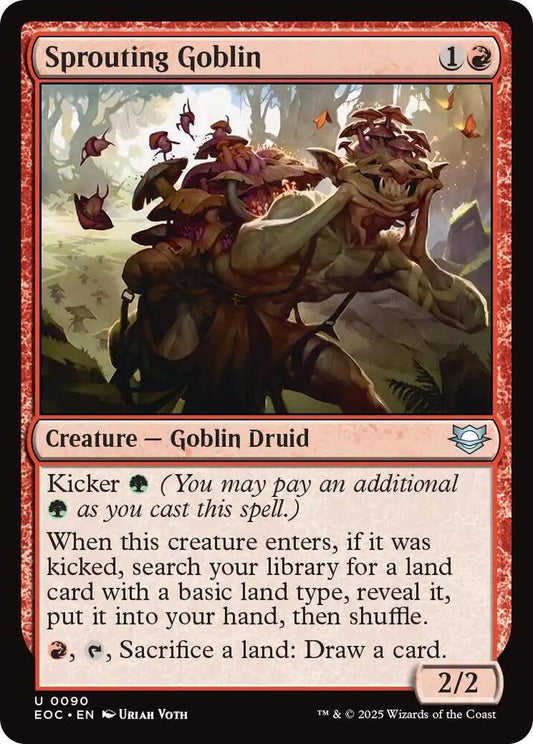 Sprouting Goblin 90 Commander: Edge of Eternities MTG UC NM