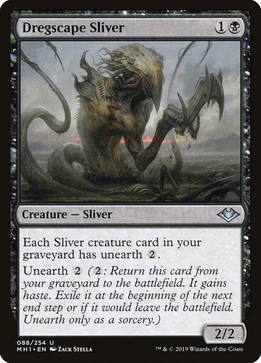 Dregscape Sliver 88 Modern Horizons MTG UC NM