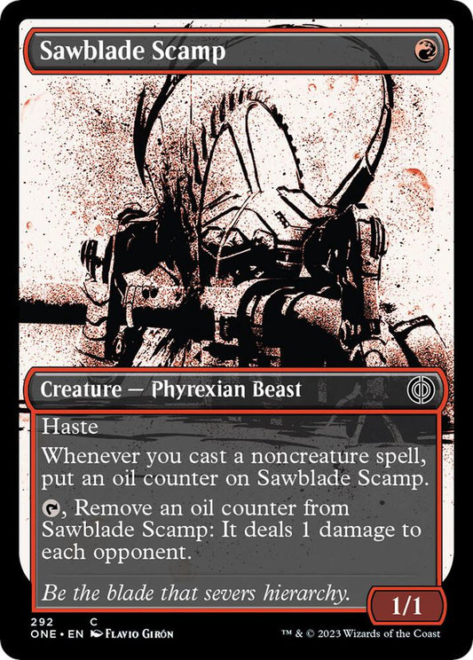 Sawblade Scamp (Showcase) 292 Phyrexia: All Will Be One MTG C NM
