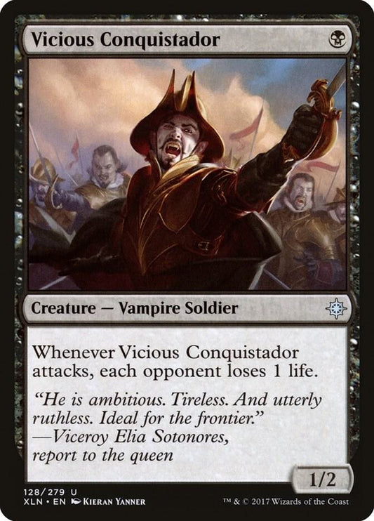 Vicious Conquistador 128 Ixalan MTG UC LP