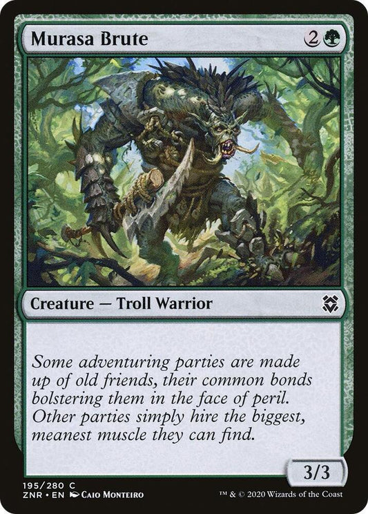 Murasa Brute 195 Zendikar Rising MTG C NM