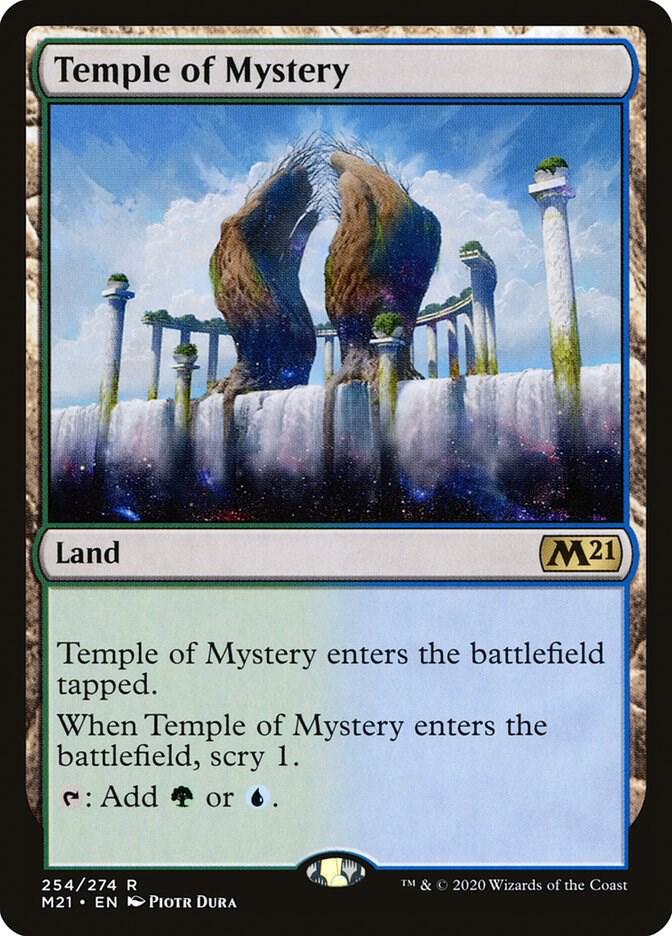 Temple of Mystery 254 Core Set 2021 MTG R NM