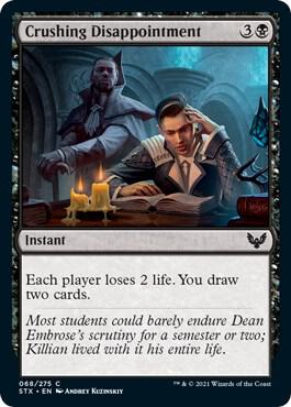 Crushing Disappointment 68 Strixhaven: School of Mages MTG C NM