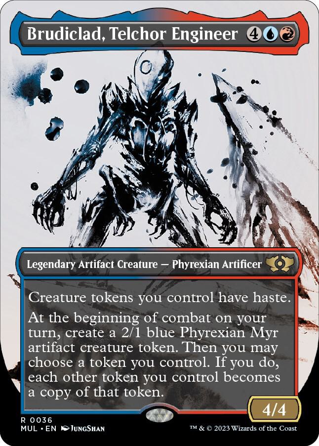 Brudiclad, Telchor Engineer 36 March of the Machine: Multiverse Legends MTG R NM