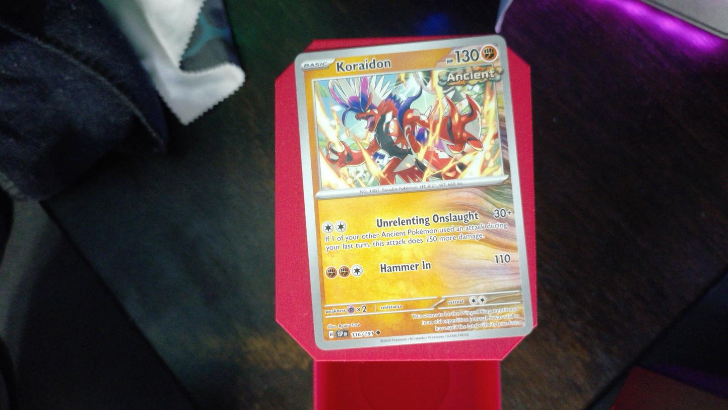 Koraidon 116/191 Surging Sparks Pokemon UC NM