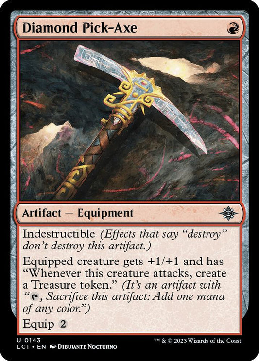 Diamond Pick-Axe 143 The Lost Caverns of Ixalan MTG UC NM