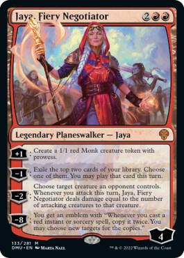 Jaya, Fiery Negotiator 133 Dominaria United MTG Mythic NM