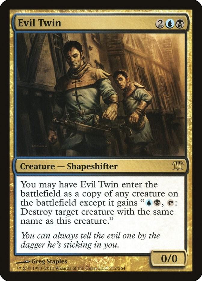 Evil Twin 212 Innistrad MTG R NM