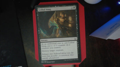 Lethal Sting 67 Hour of Devastation MTG C LP