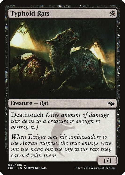 Typhoid Rats 89 Fate Reforged MTG C LP