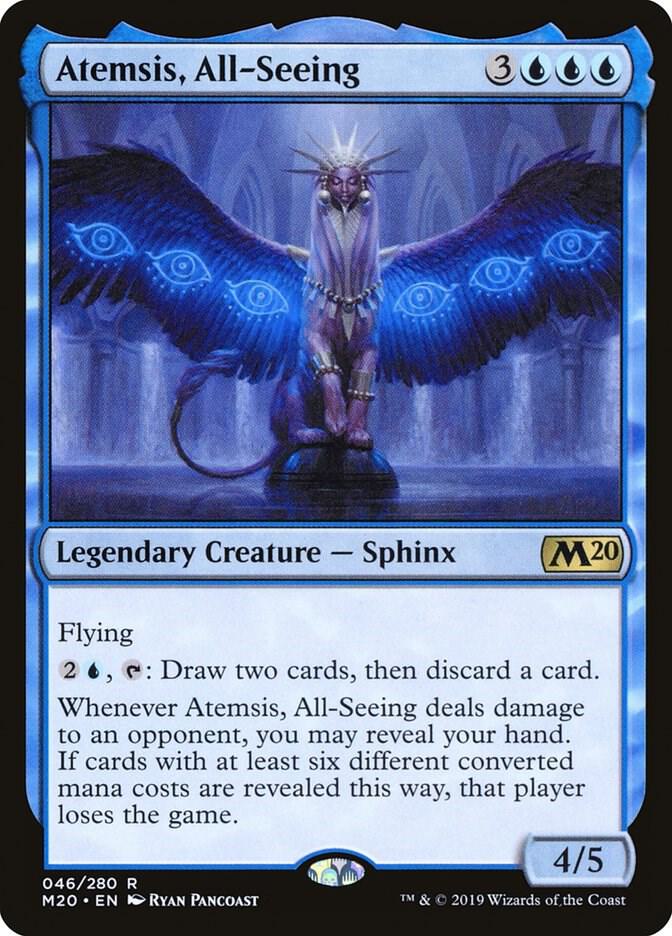 Atemsis, All-Seeing 46 Core Set 2020 MTG R NM