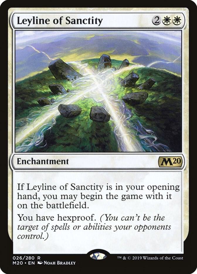 Leyline of Sanctity 26 Core Set 2020 MTG R NM
