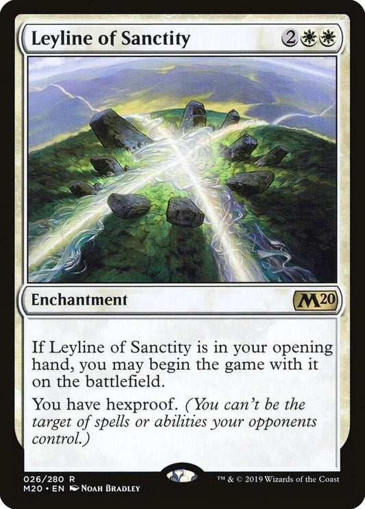 Leyline of Sanctity 26 Core Set 2020 MTG R NM