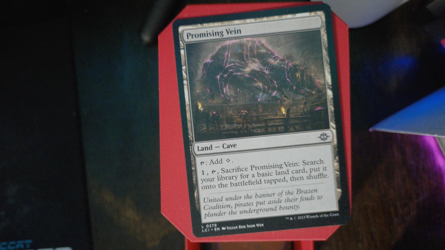 Promising Vein 279 The Lost Caverns of Ixalan MTG Land NM