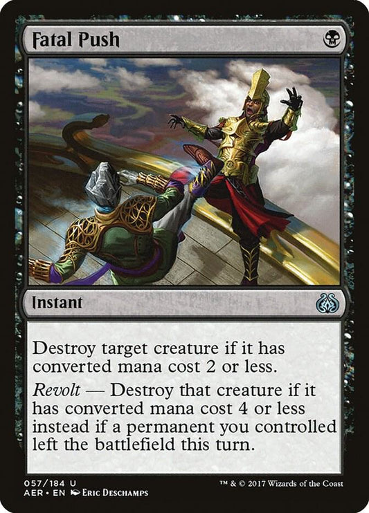 Fatal Push 57 Aether Revolt MTG UC LP