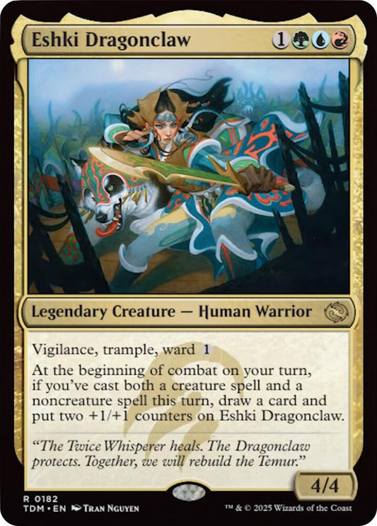 Eshki Dragonclaw 182 Tarkir: Dragonstorm MTG R NM