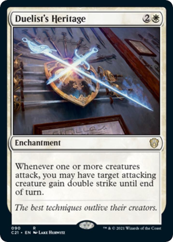 Duelist's Heritage 90 Commander 2021 MTG R NM