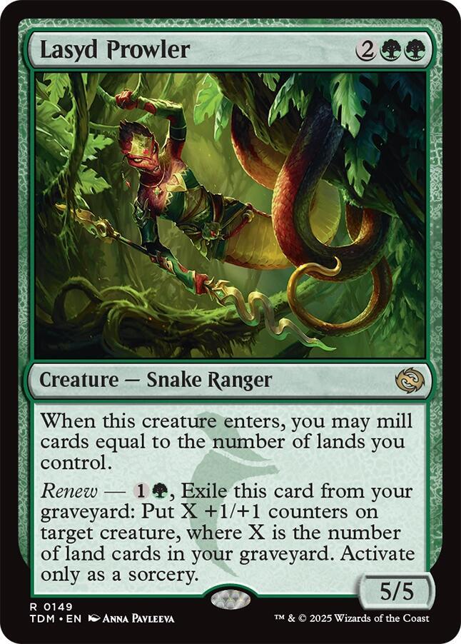 Lasyd Prowler 149 Tarkir: Dragonstorm MTG R NM