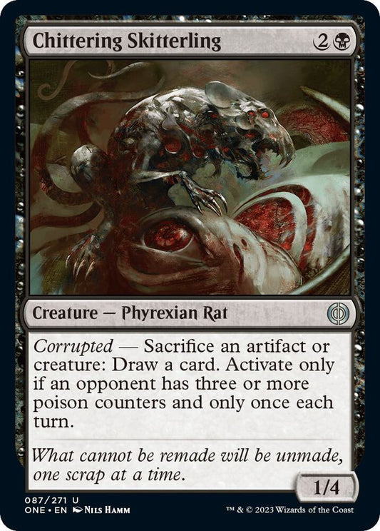 Chittering Skitterling 87 Phyrexia: All Will Be One MTG UC NM