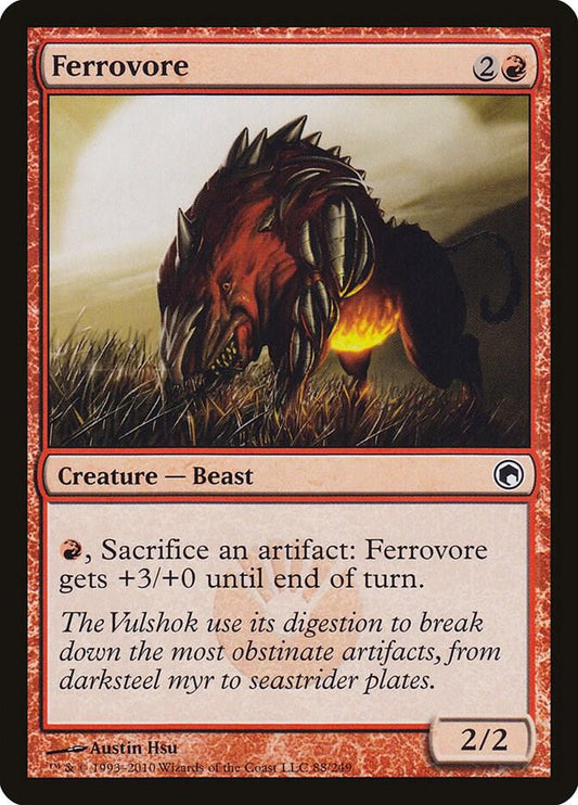 Ferrovore 88 Scars of Mirrodin MTG C NM