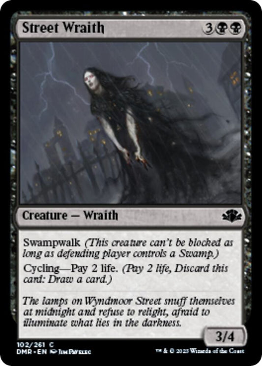 Street Wraith 102 Dominaria Remastered MTG C NM