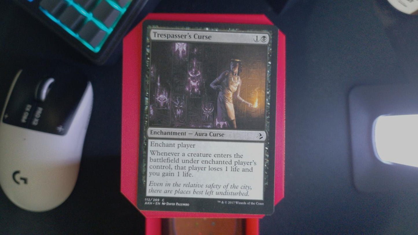 Trespasser's Curse 112 Amonkhet MTG C LP