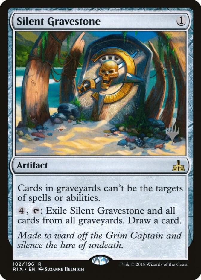 Silent Gravestone 182 Promo Pack: Core Set 2020 MTG R LP
