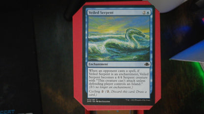 Veiled Serpent 72 Dominaria Remastered MTG C NM