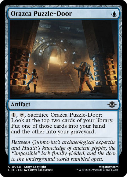 Orazca Puzzle-Door 68 The Lost Caverns of Ixalan MTG C NM