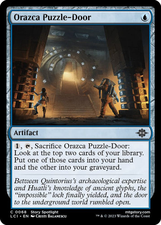 Orazca Puzzle-Door 68 The Lost Caverns of Ixalan MTG C NM