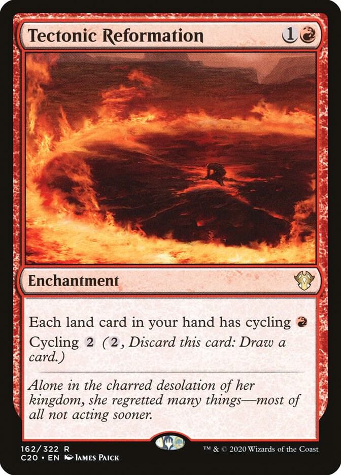 Tectonic Reformation 162 Commander 2020 MTG R NM