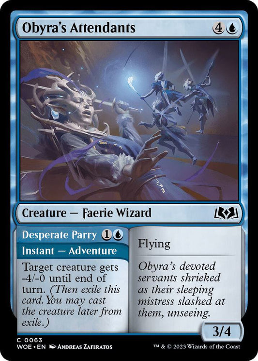 Obyra's Attendants 63 Wilds of Eldraine MTG C NM